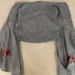 Guess off the shoulder top